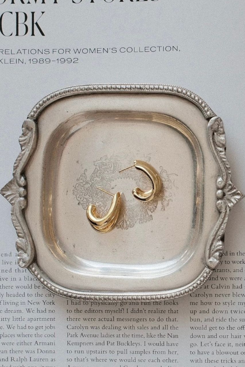 Gold Aria Hoop — Zafino Australia (5 of 6)