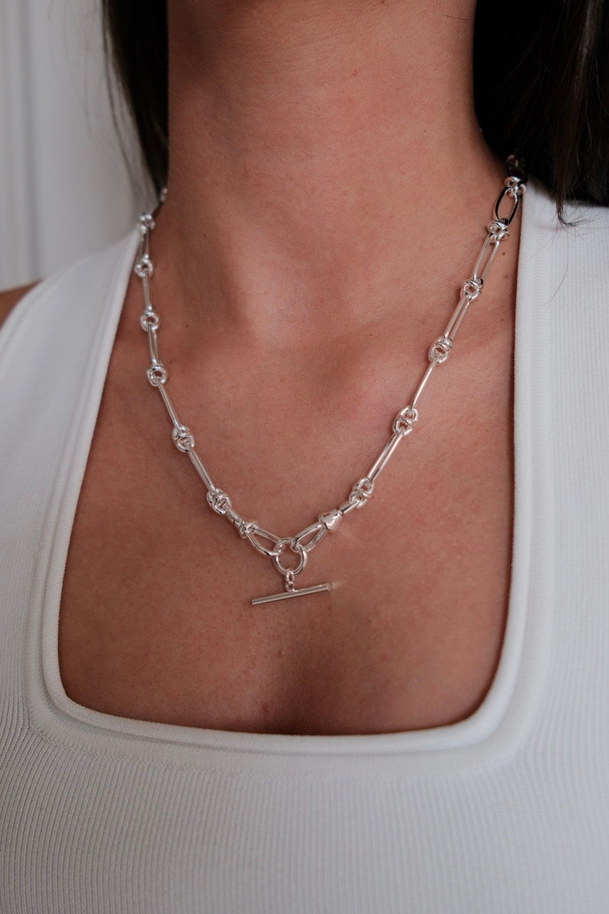 Lucia Necklace - Silver