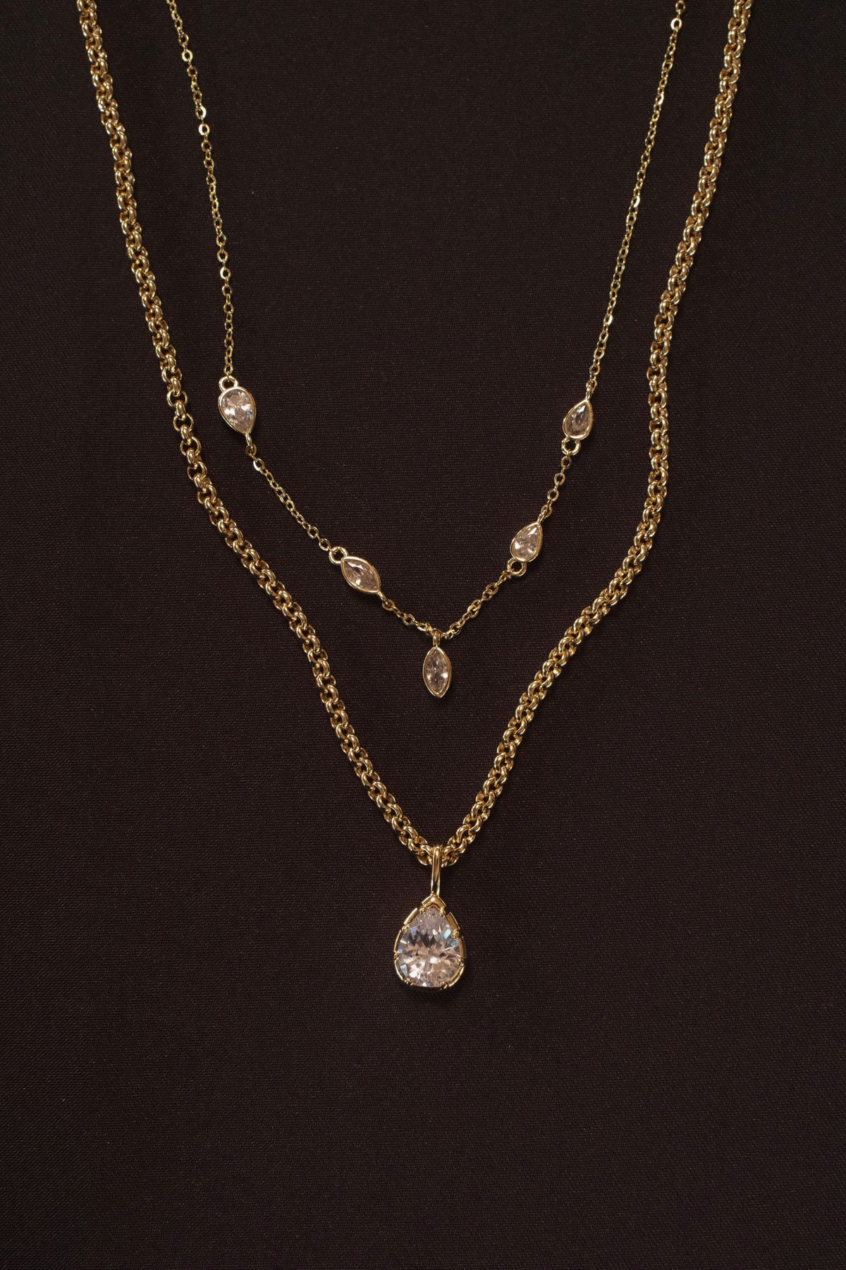Esther & Ingrid Necklace Duo - Gold