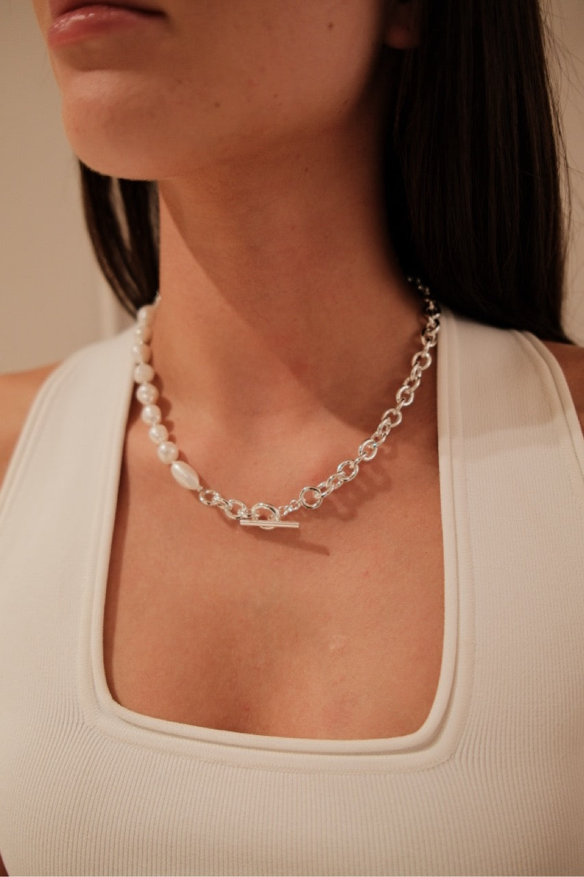 Eliza Necklace - Silver