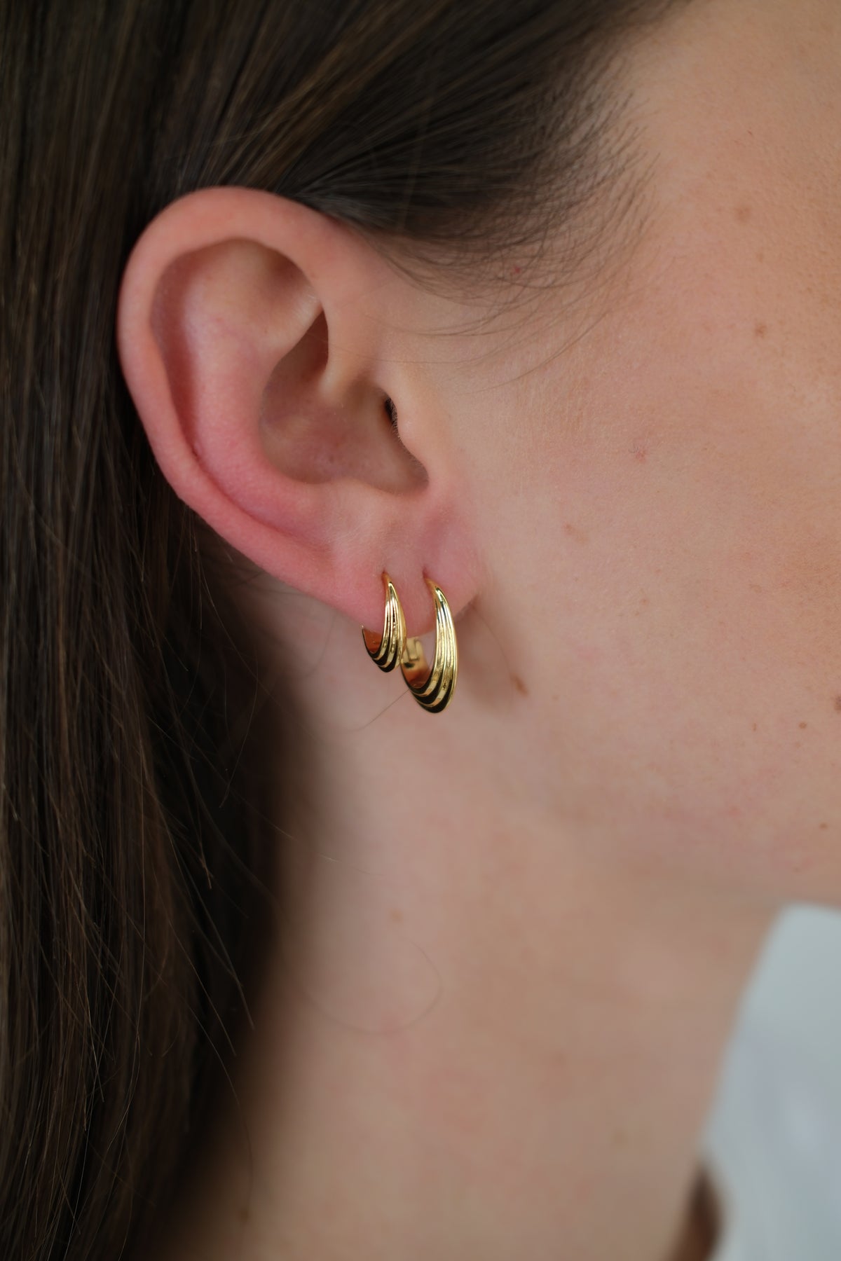 Marley Hoop Small - Gold