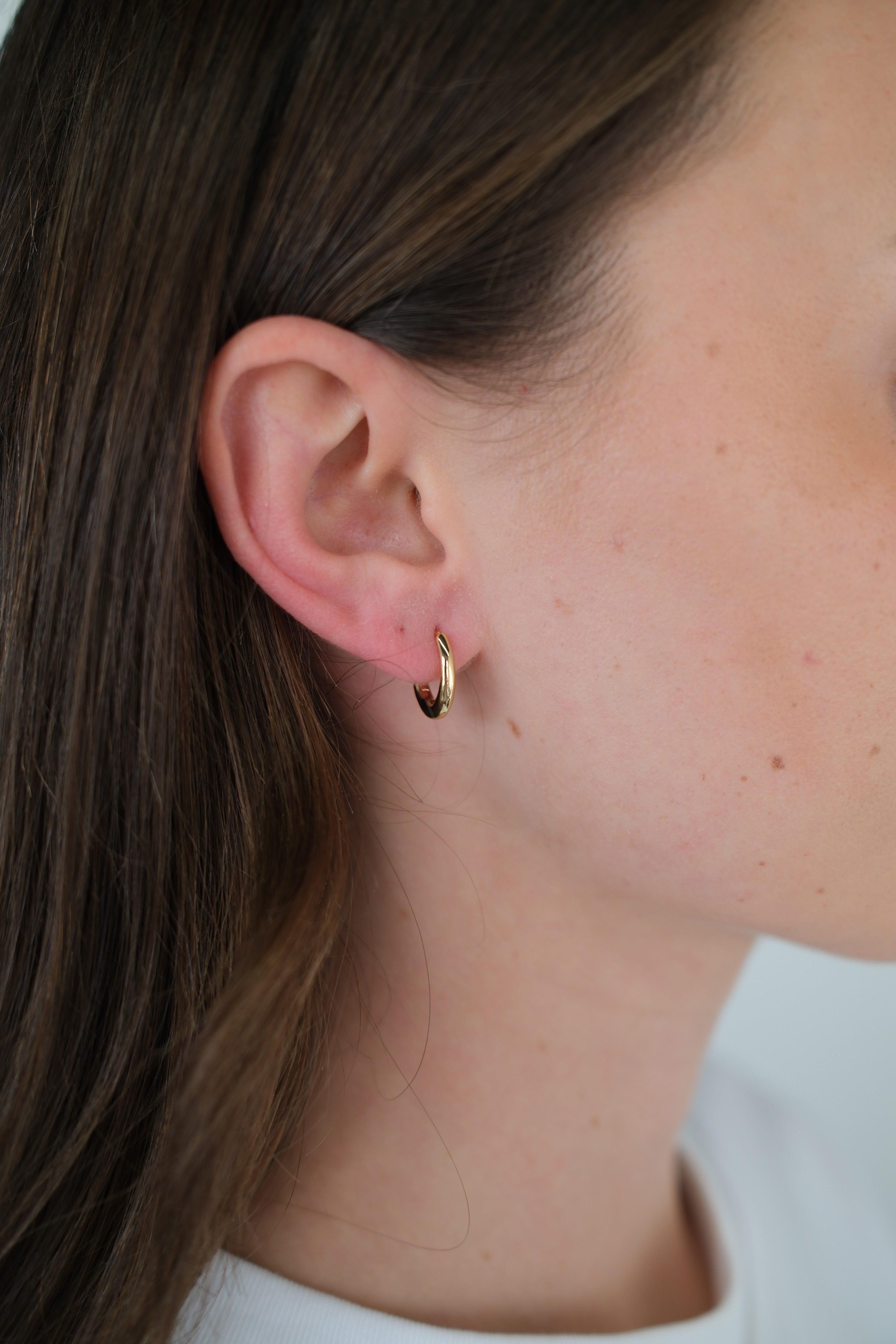 Pia Hoop Small - Gold