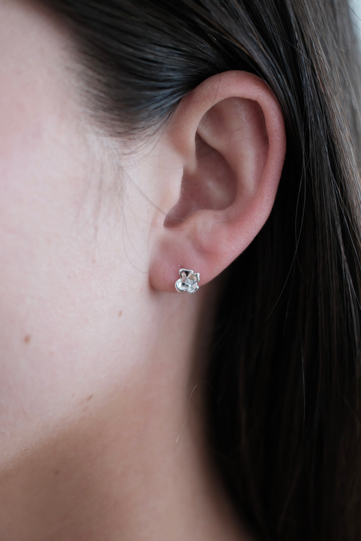Fleur Stud - Silver