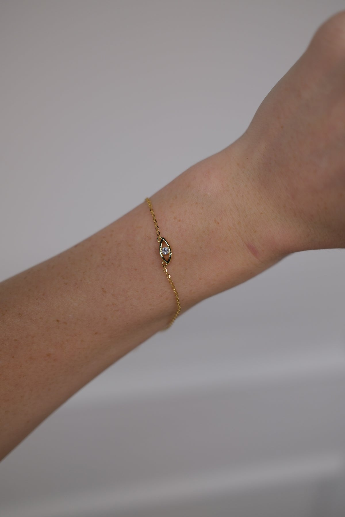 Evil Eye Bracelet - Gold