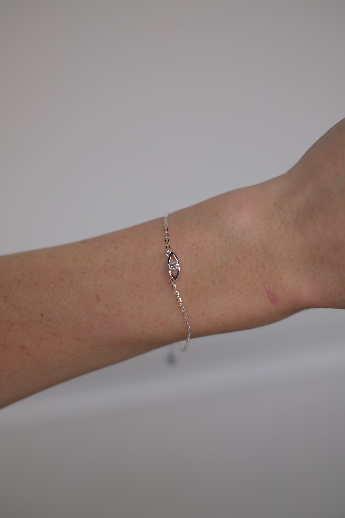 Evil Eye Bracelet - Silver