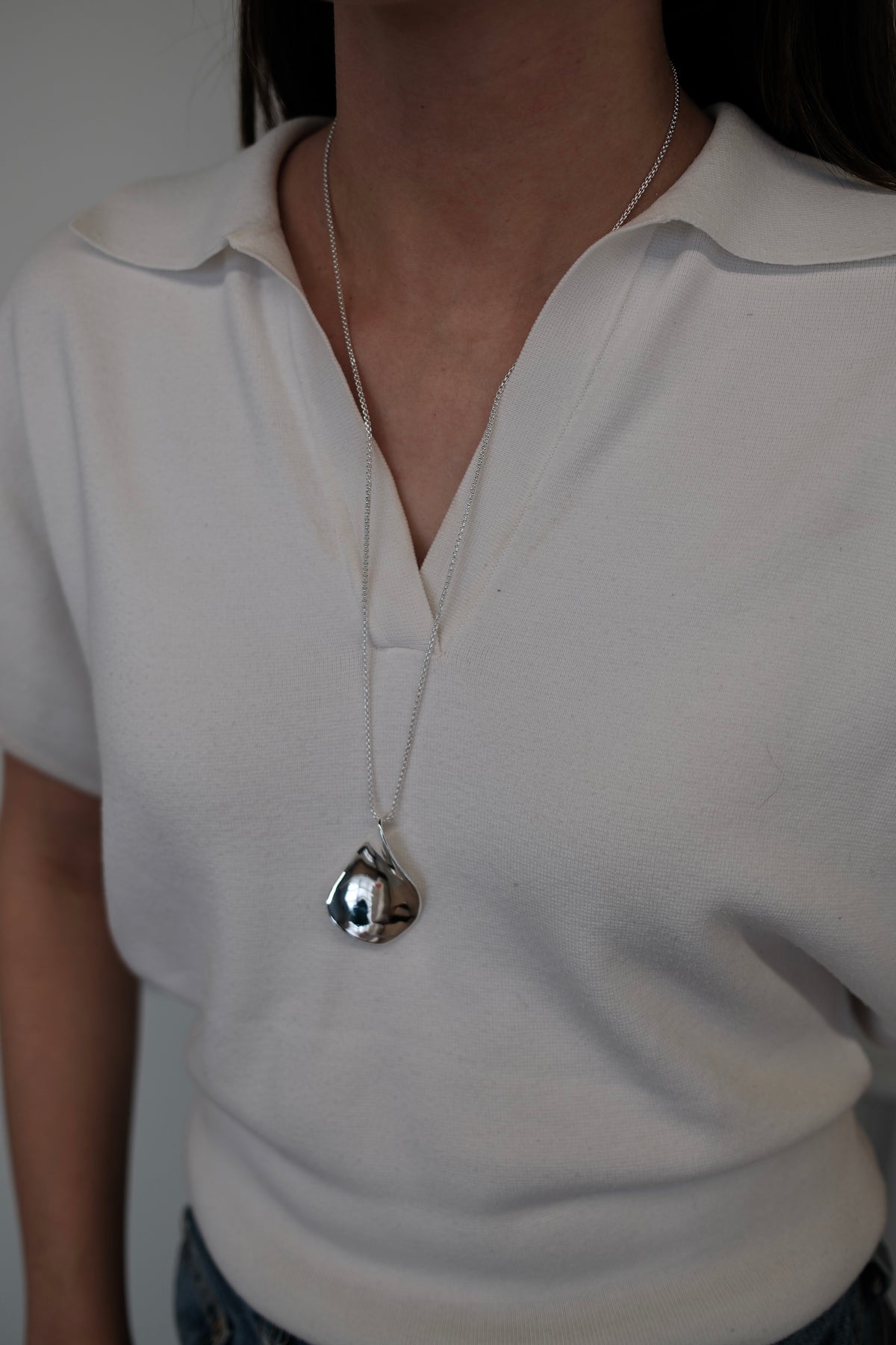 Rosalie Necklace - Silver