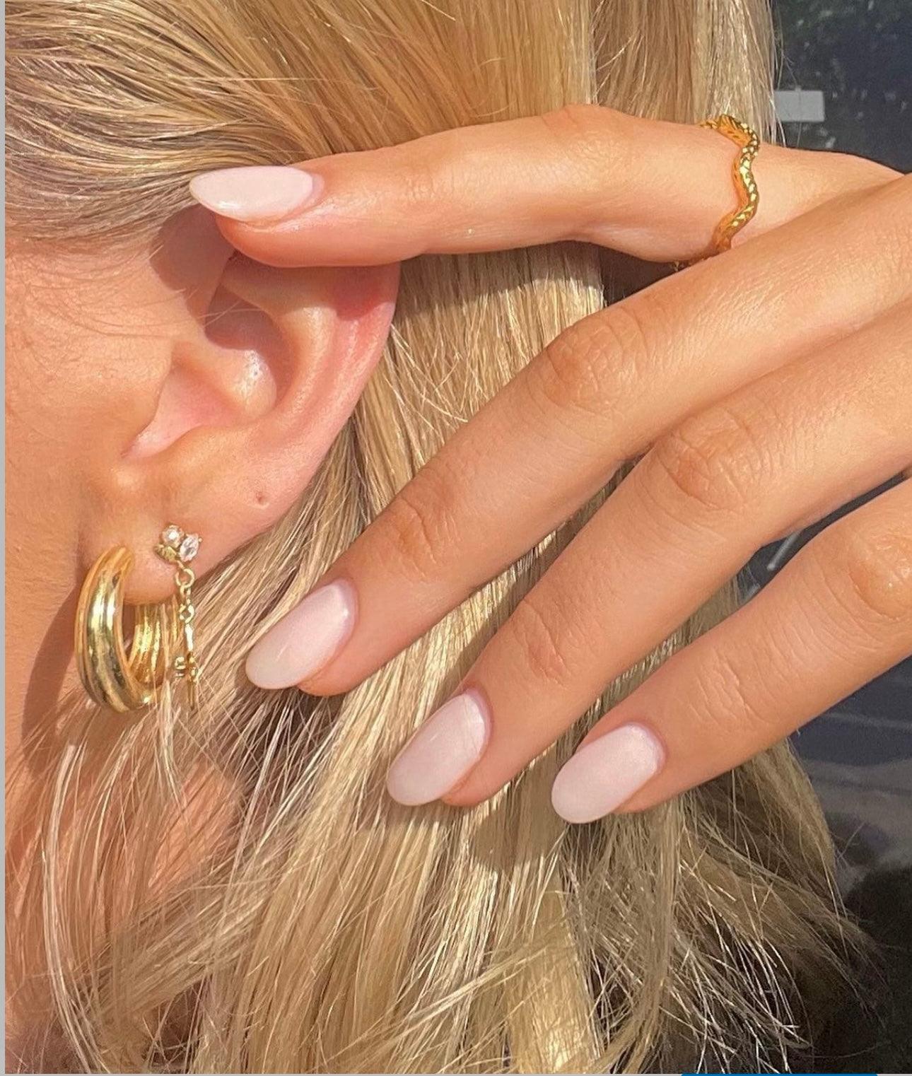Paris Hoop Earring - Silver