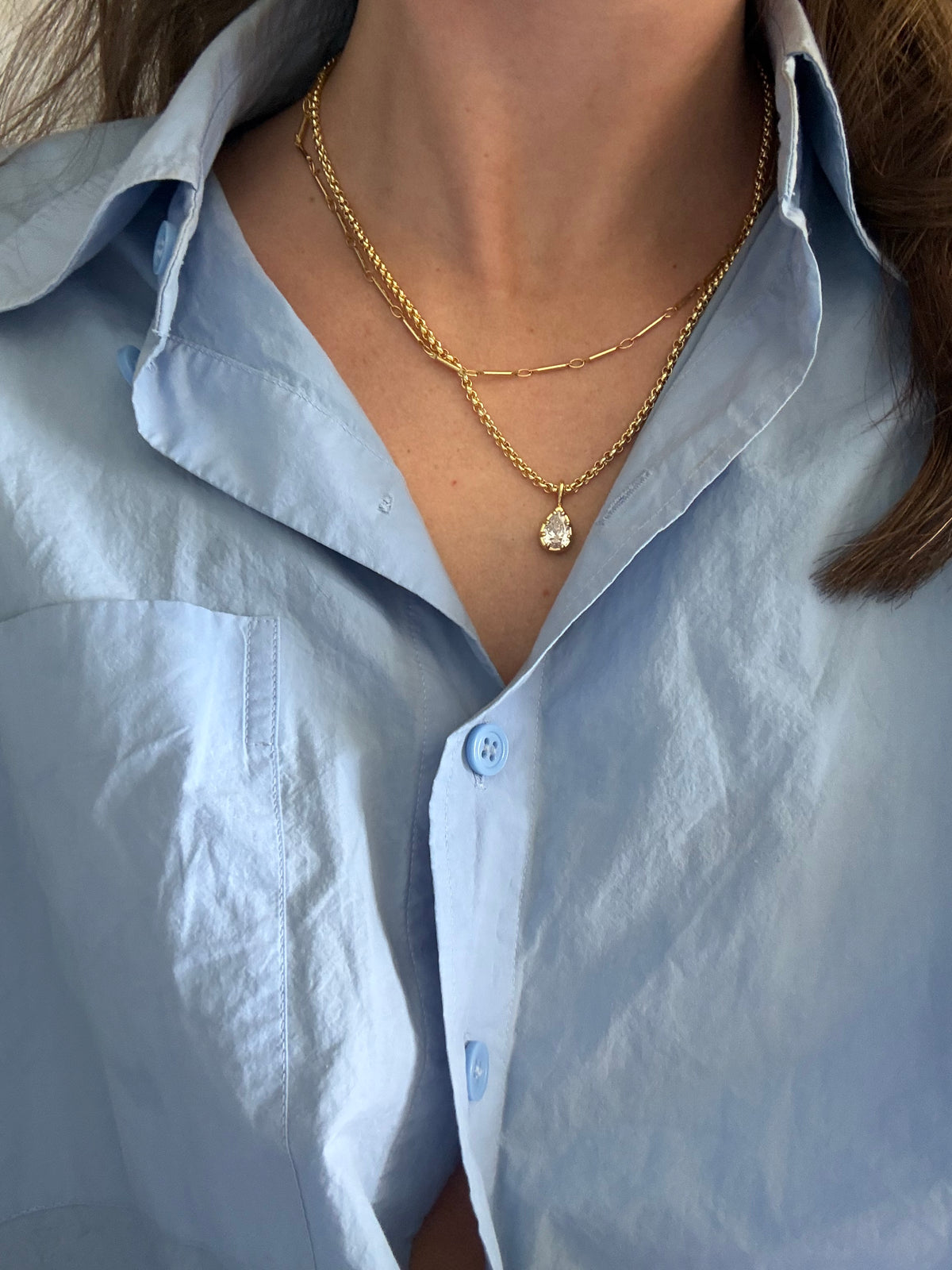 Esther Necklace - Gold