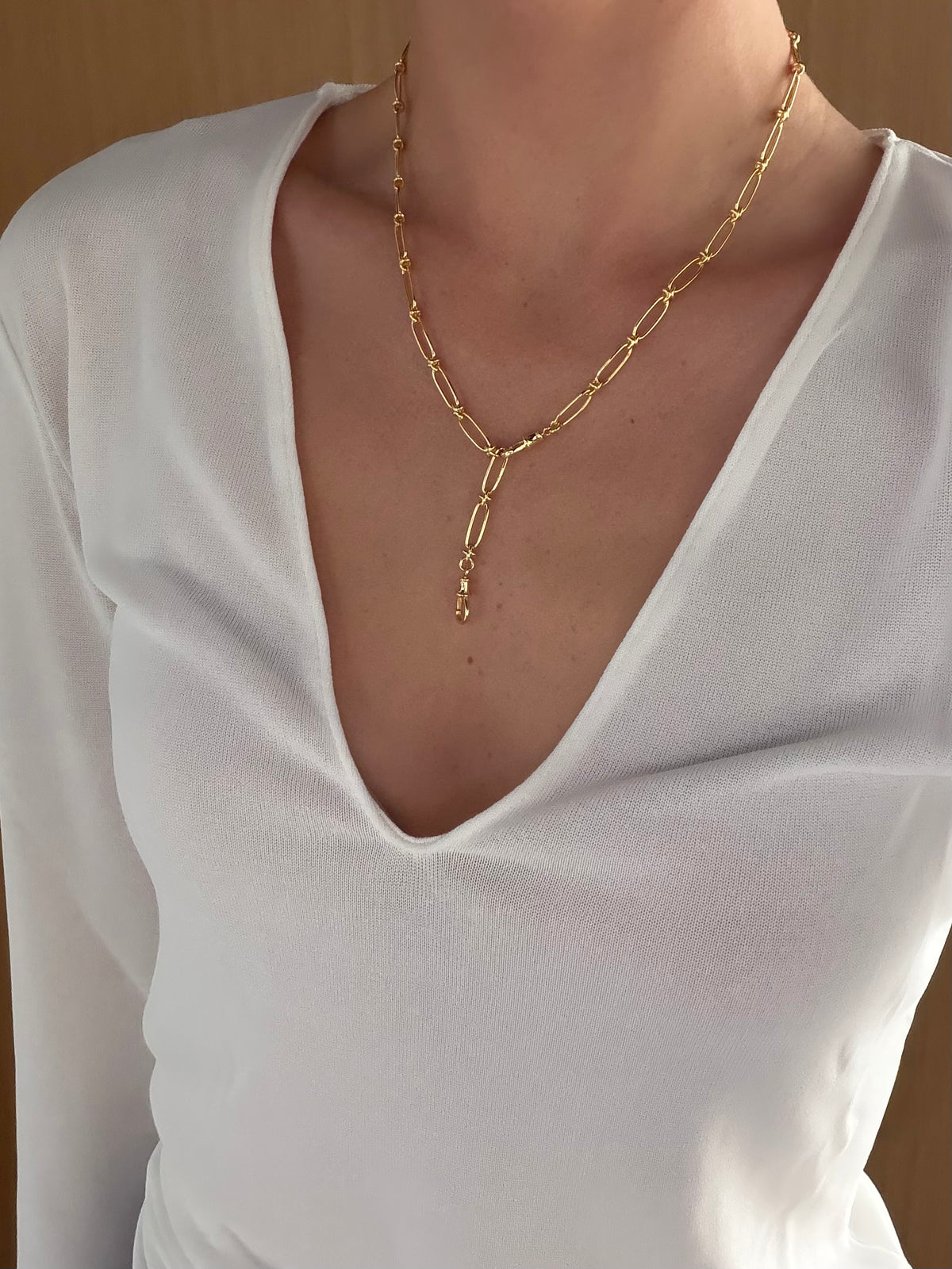 Lucia Fine Necklace - Gold
