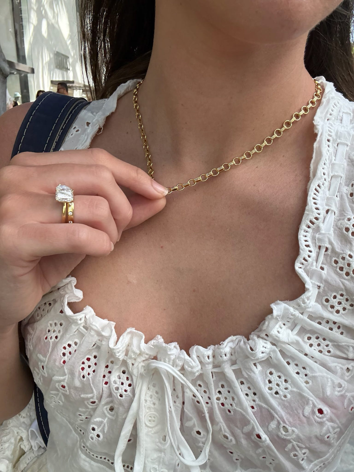 Clara Necklace - Silver