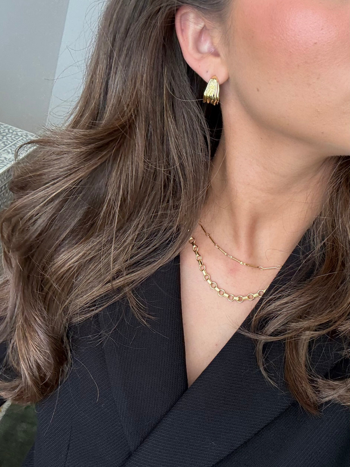 Clara & Margot Necklace Stack - Gold