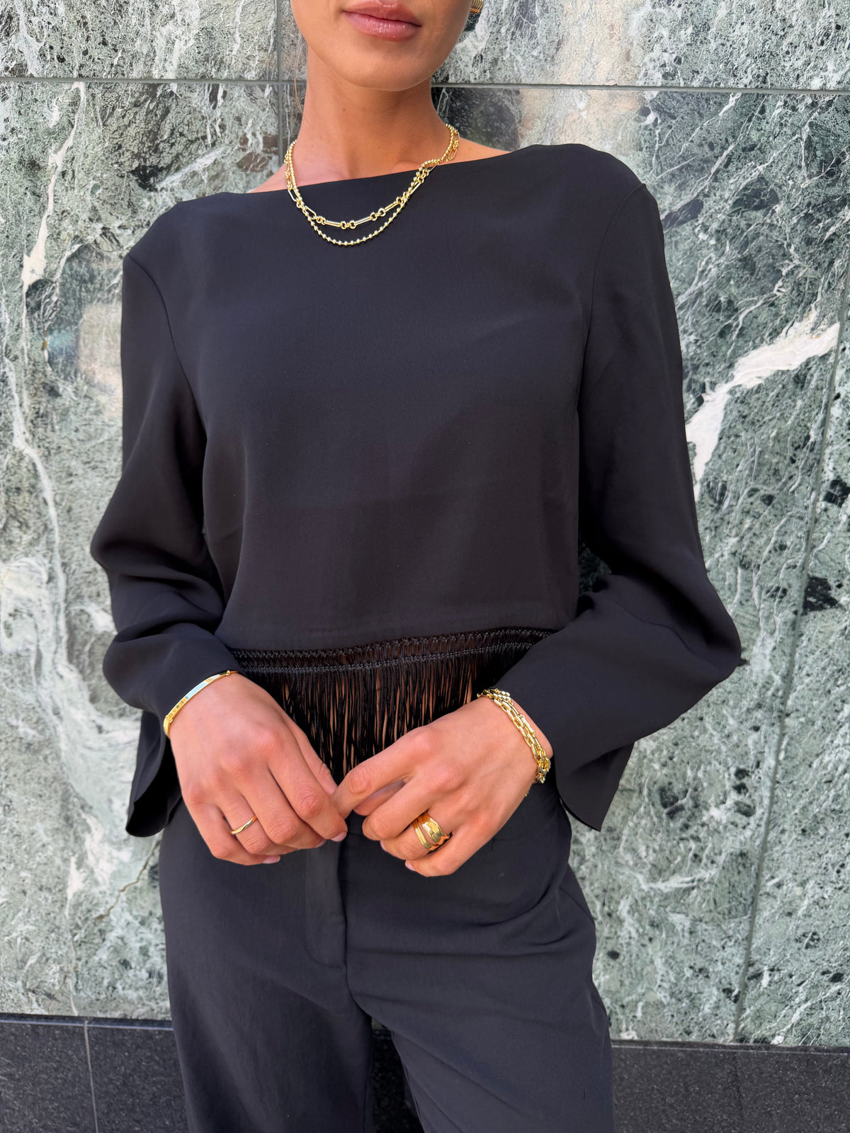 Nia Necklace - Gold