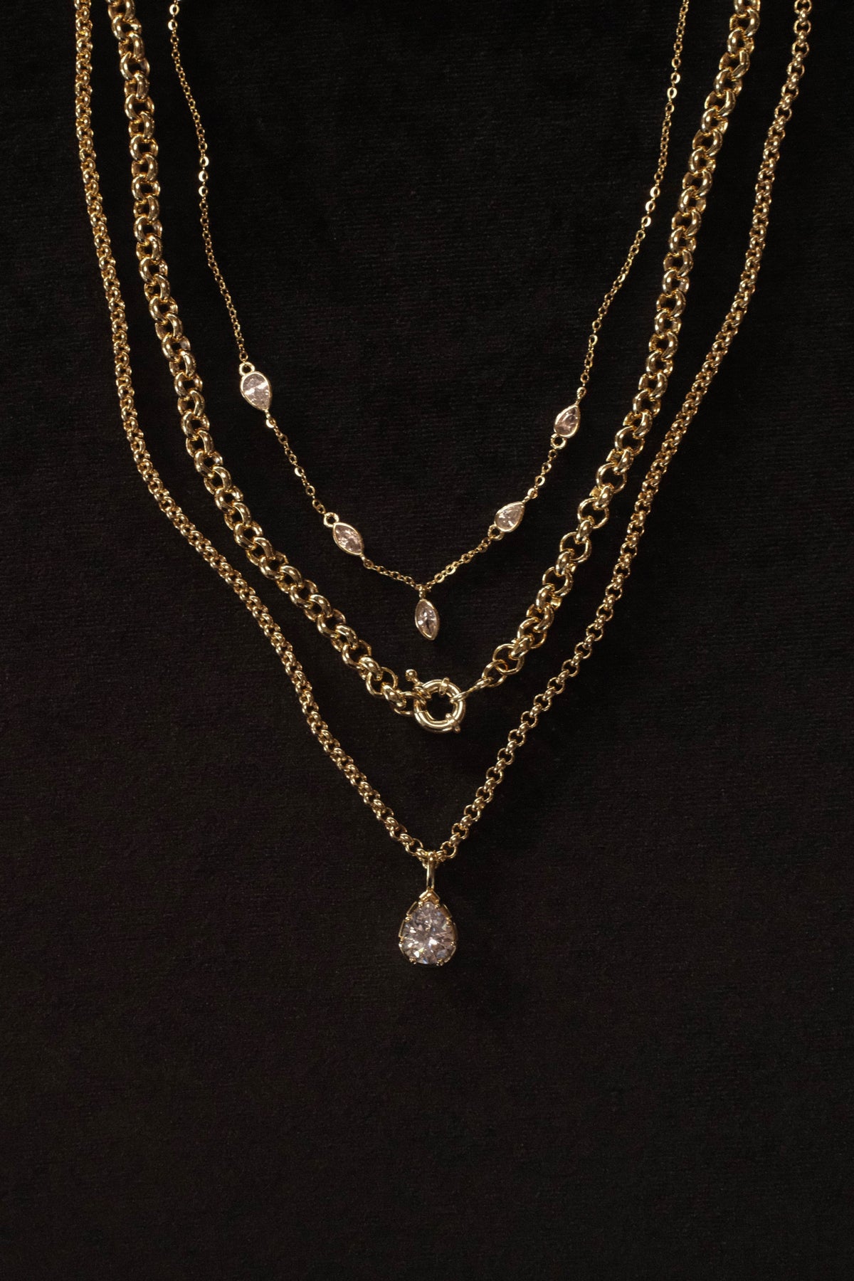 Natasha Necklace - Silver