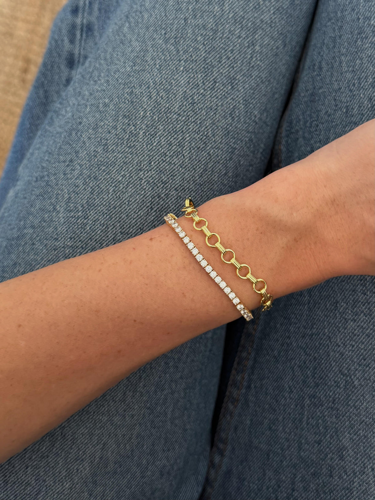 Gold Clara Bracelet — Zafino Australia (2 of 5)