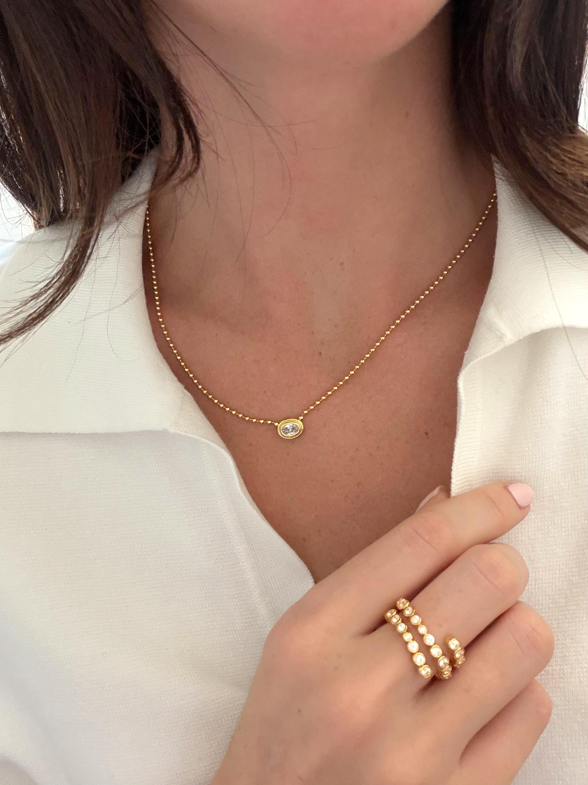 Silver Zoe Necklace — Zafino Australia (4 of 5)