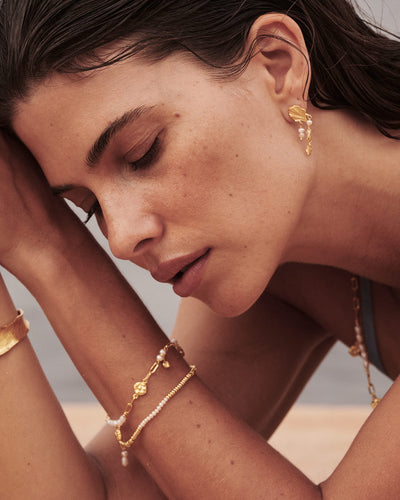 Charlotte & Elodie Pearl Bracelet Stack