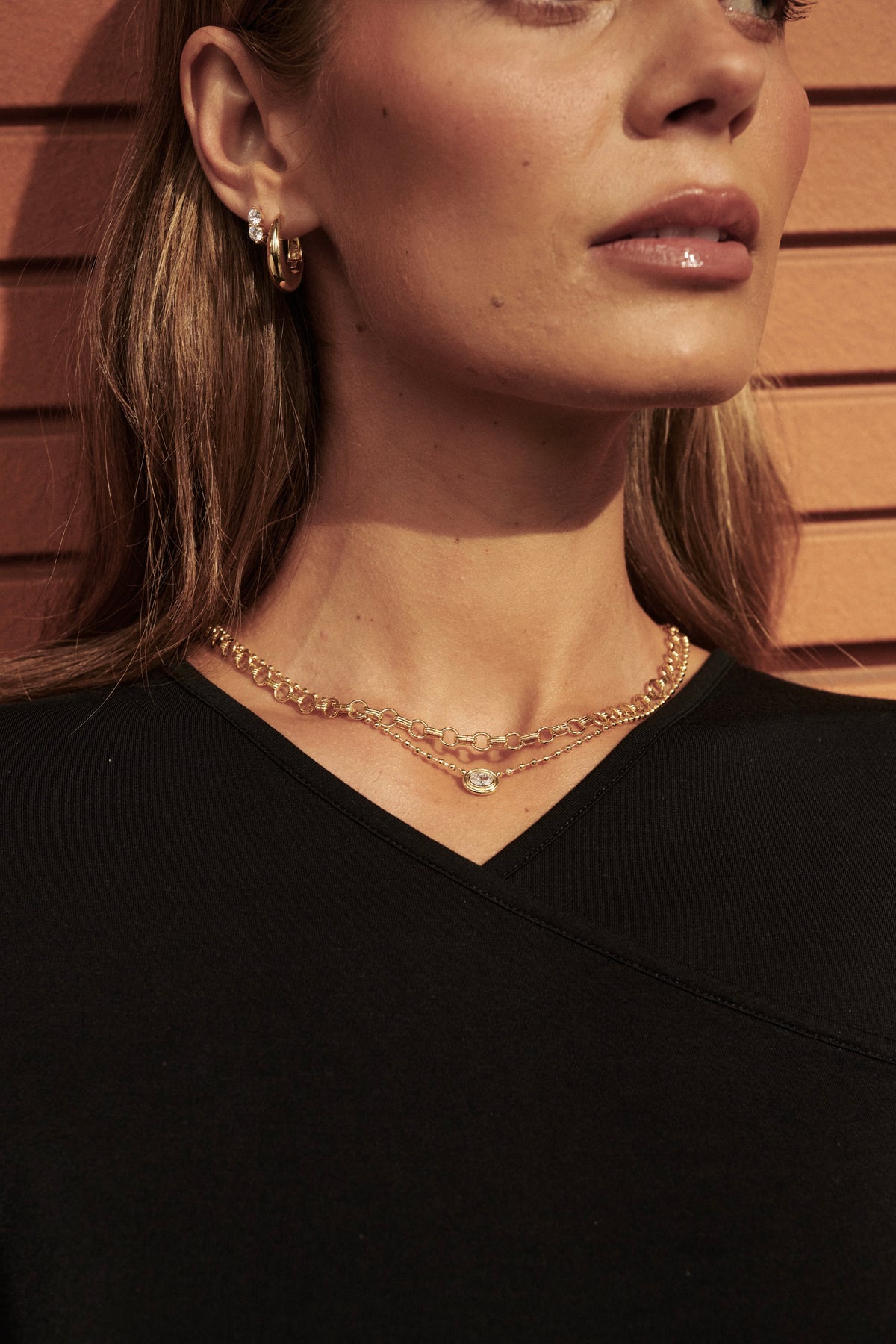Clara Necklace - Gold