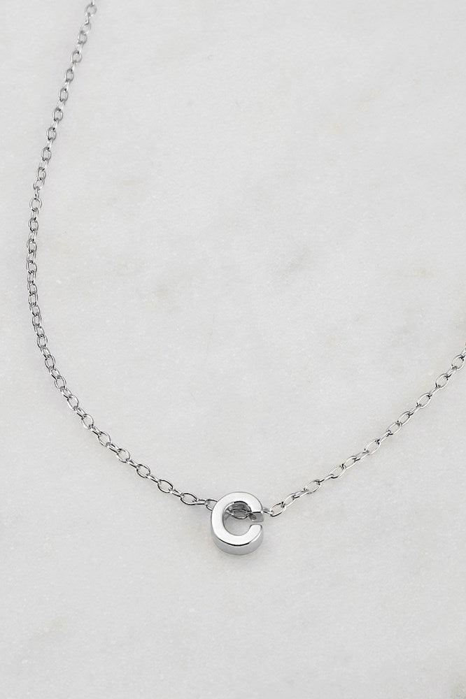 Letter Necklace C