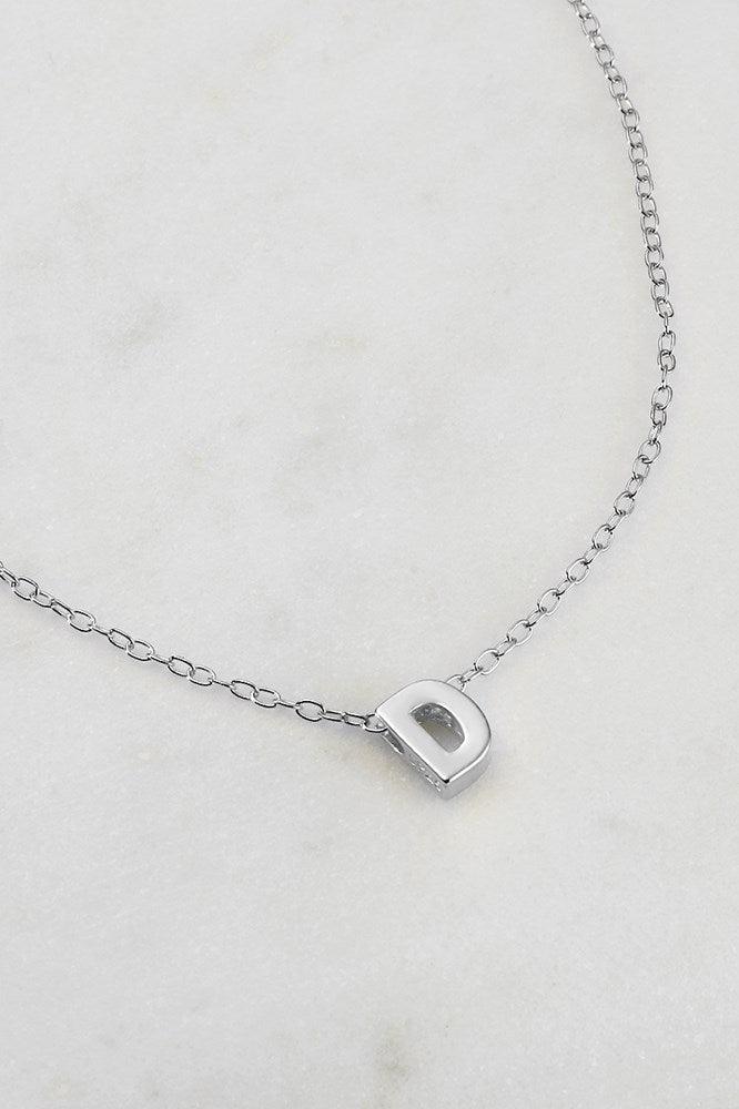 Letter Necklace D