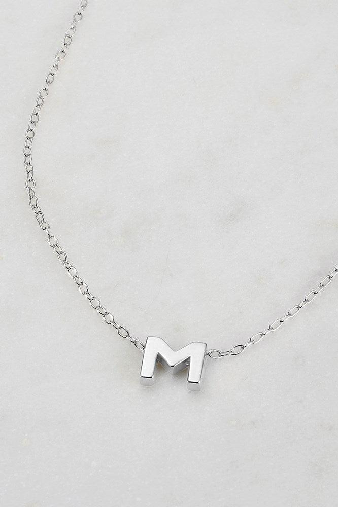 Letter Necklace M