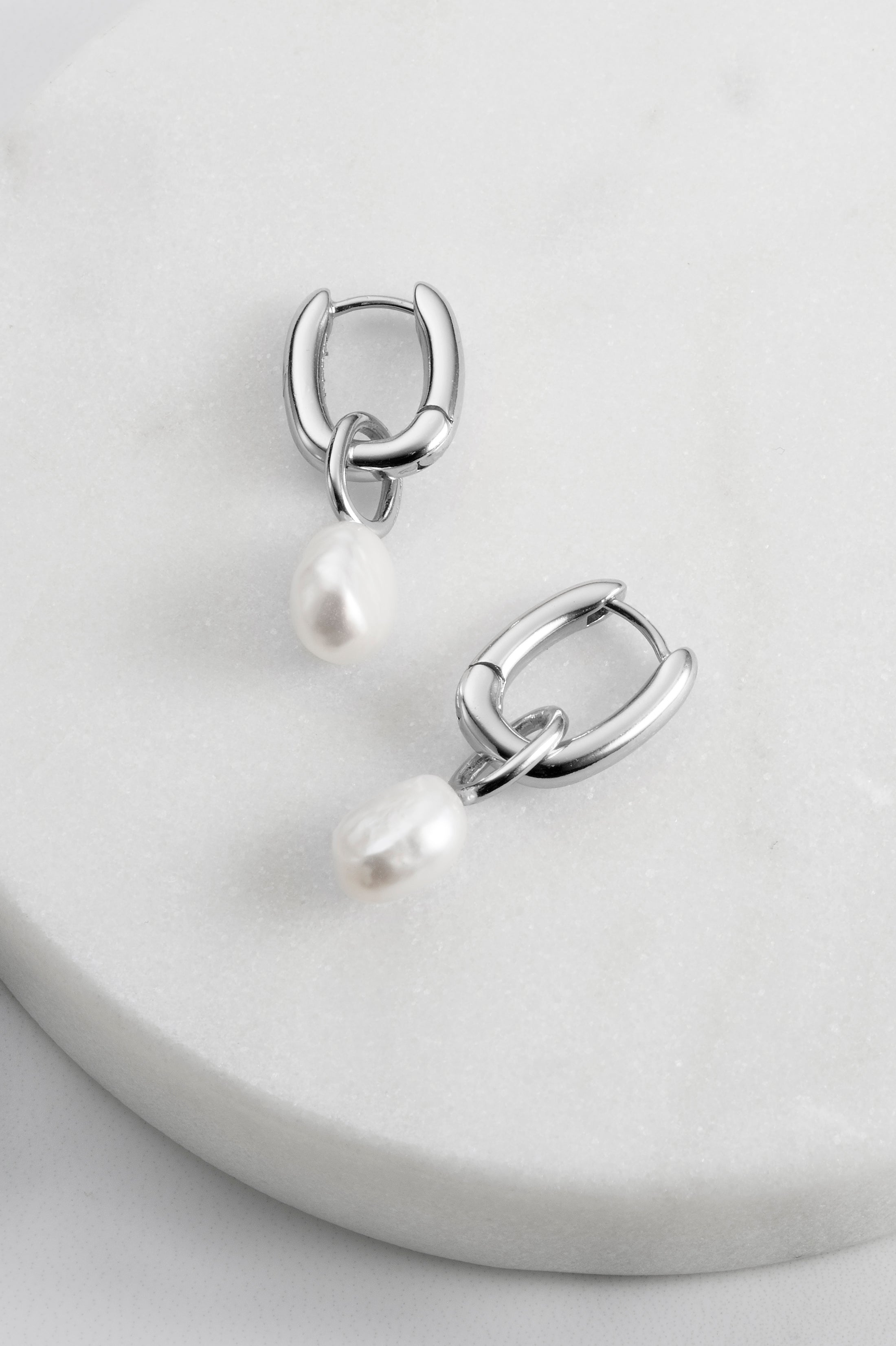 Prue Earrings - Silver